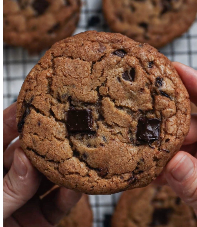 3 Chips Brown Butter Chocolate Chip Cookies