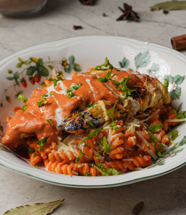 Creamy Butter Chicken Pasta