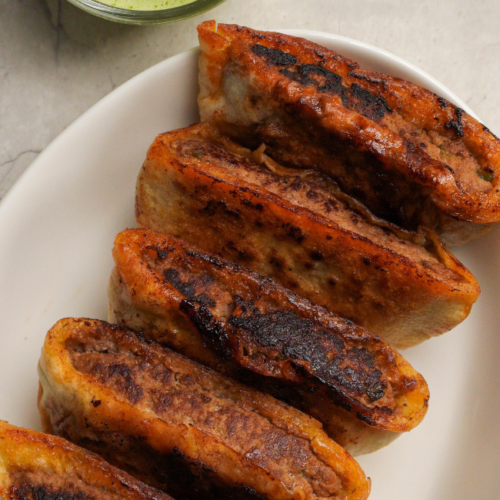 beef arayes pita bread