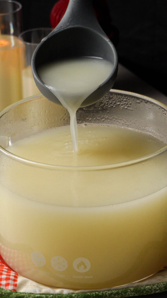 homemade chicken broth