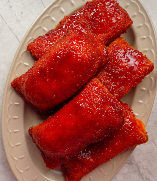 Hot Honey Cheese Bread Pocket