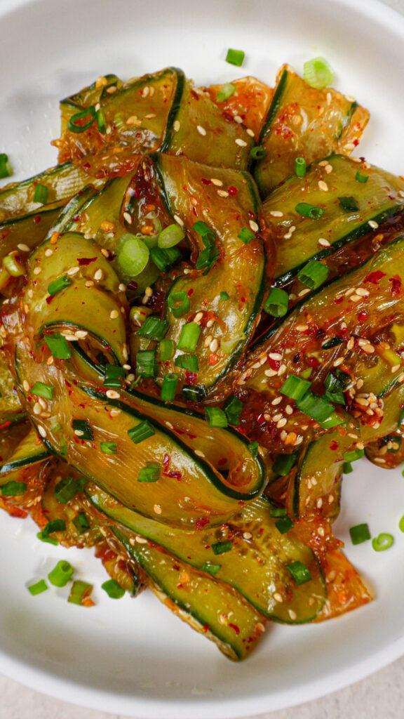 cucumber salad noodle