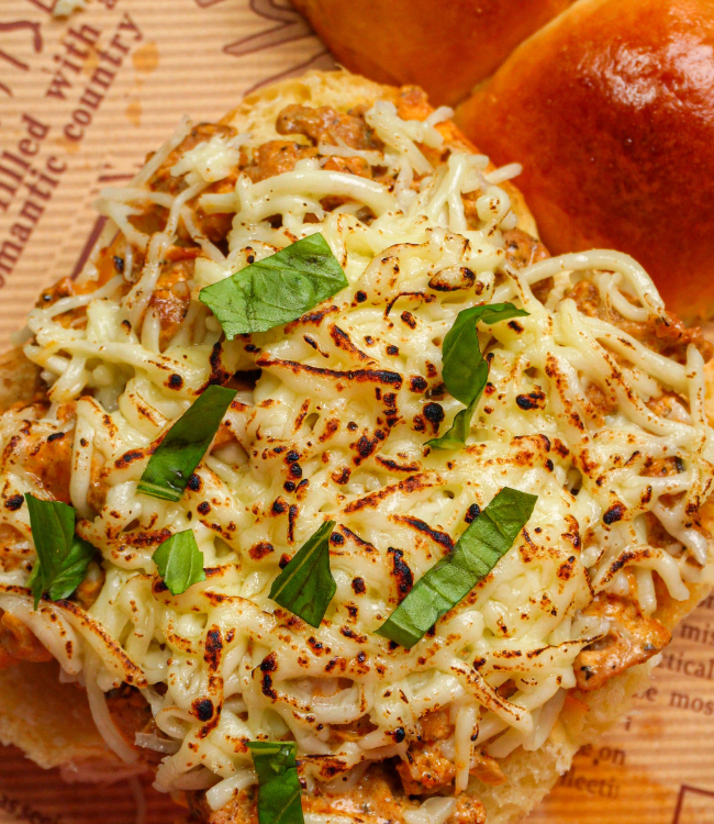 creamy smoked paprika chicken sandwich