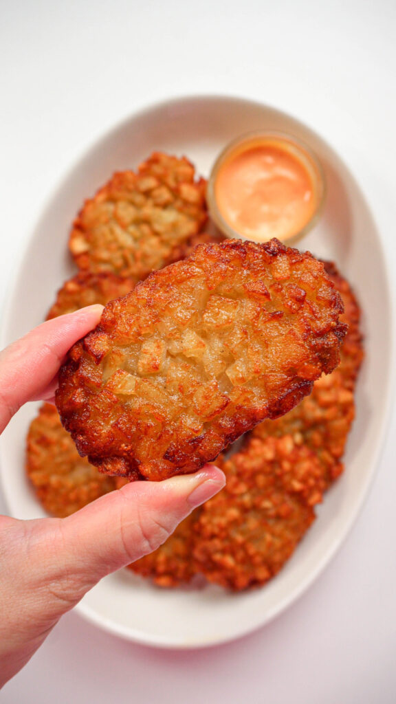 Crispy Homemade Potato Hash Browns